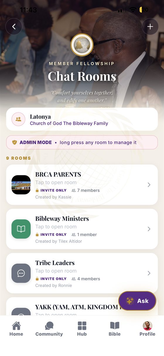 Integrated in-app giving